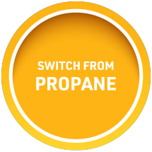 Switch from Propane