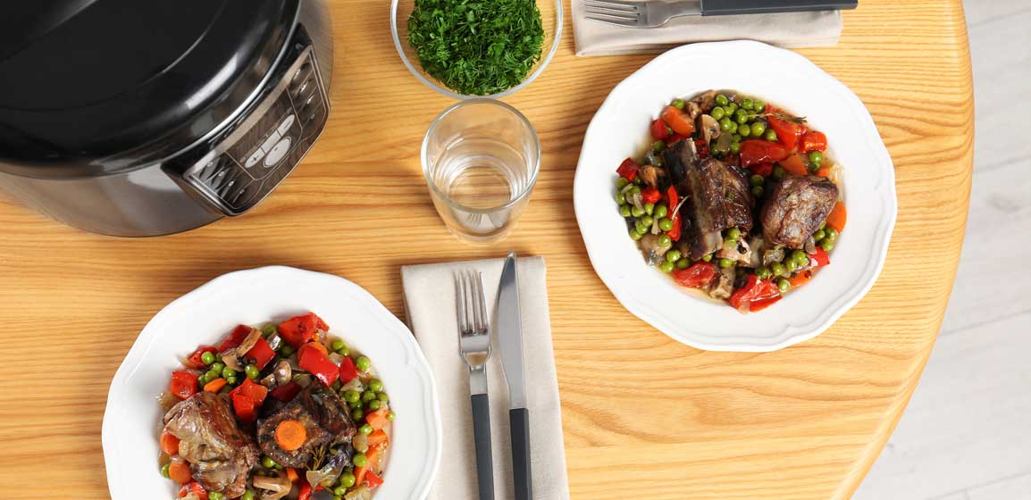 Recetas de olla de cocción lenta para una buena comida rápida y ahorro de energía